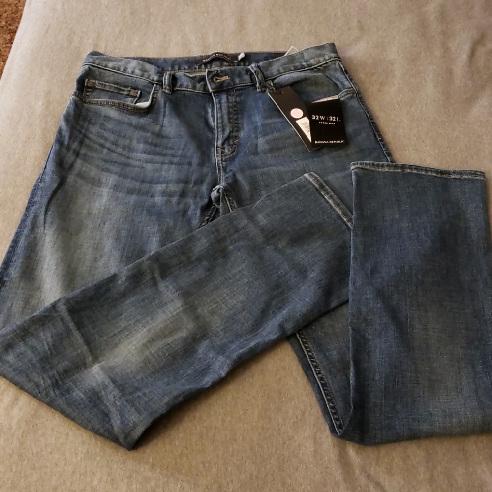 NWT Banana Republic RMD Men's Jeans Sz 32W/32L